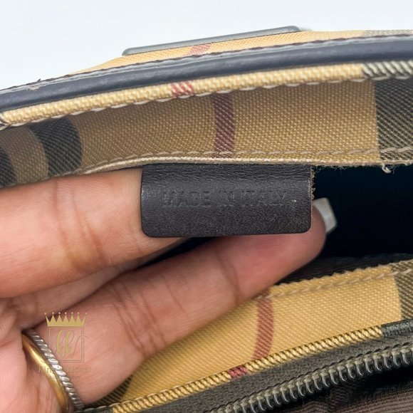 VINTAGE BURBERRY MINI HANDBAG - Picture 10 of 12